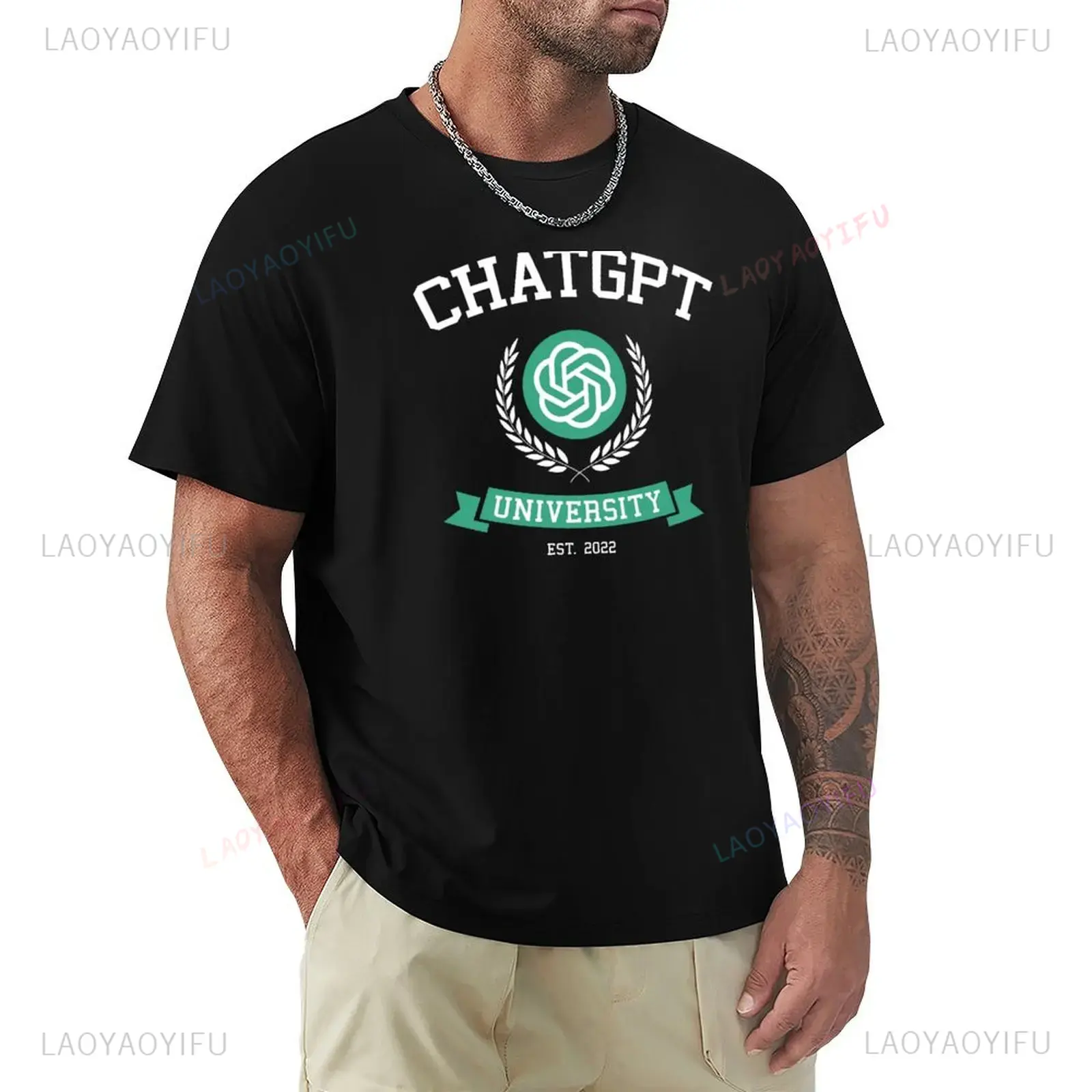 Office Tech Gifts - Grappig ChatGPT geïnspireerd unisex T-shirt Tech