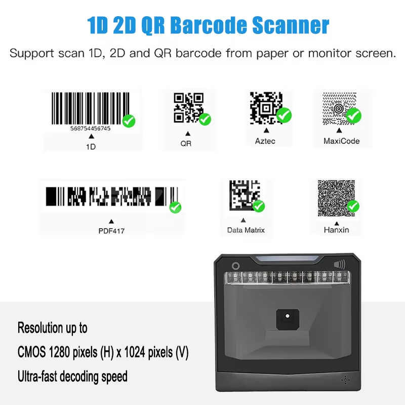 9500D High Performance 2D QR-c - Barcode Scanner 2D recensie en prijs