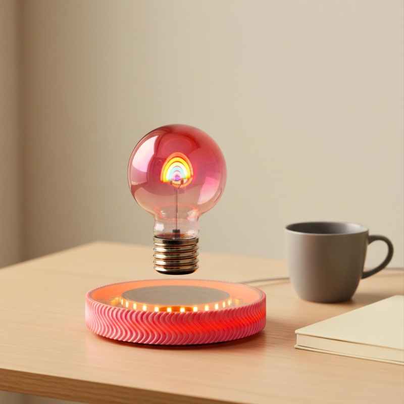 Zwevende draadloze LED-lamp bu - Office Tech For Home recensie en prijs