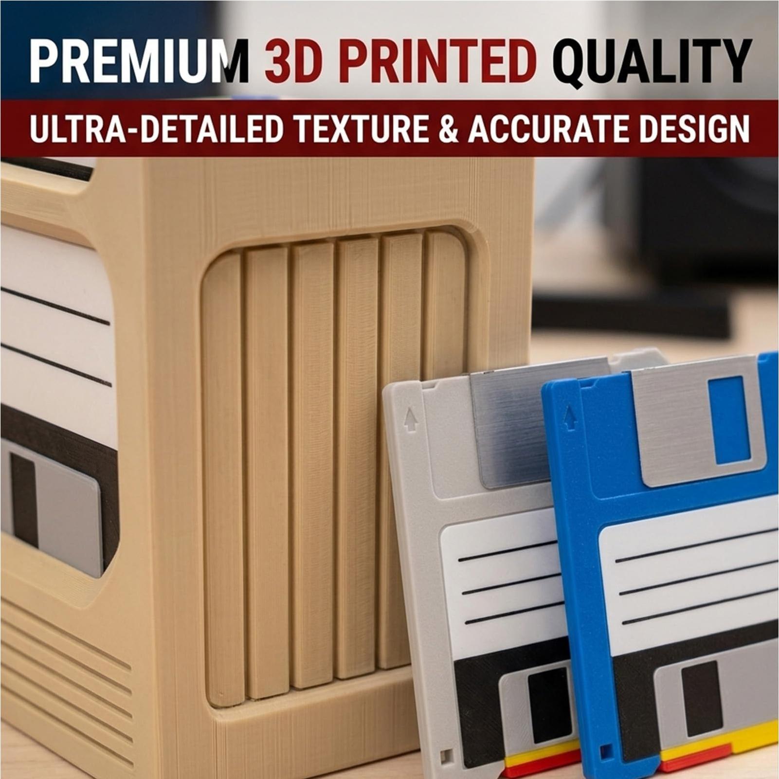 Retro Tech Coaster Holder Set  - Office Tech For Home recensie en prijs
