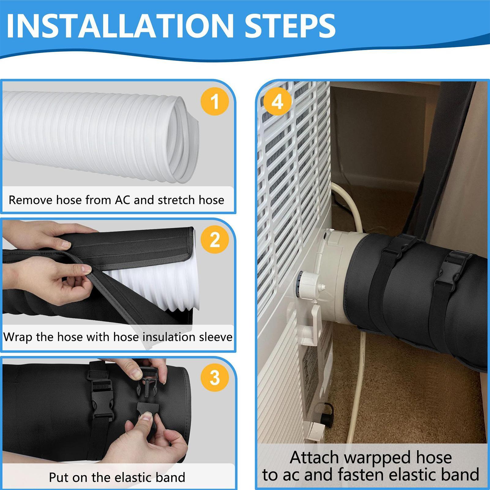 Airconditioner slangafdekking  - Office Tech For Home recensie en prijs